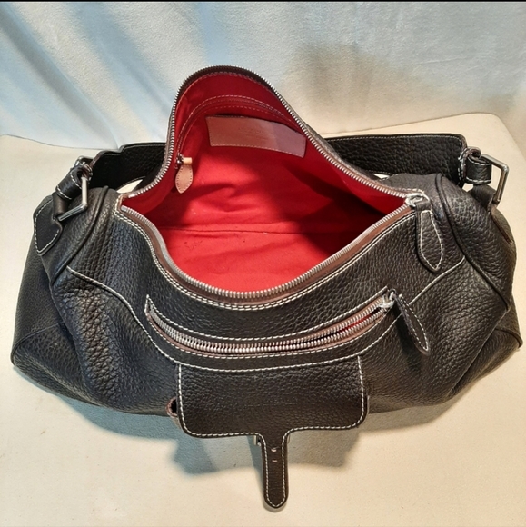 Dooney Bourke LRG Front Pocket Hobo - Brown2 - Picture 10 of 16